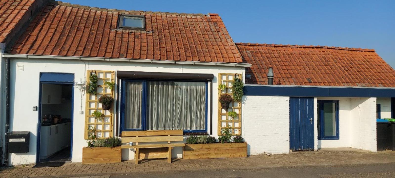 Schrijvershuisje - Sfeer & Stilte Zeeuws Vlaanderen Zaamslag Eksteriør bilde